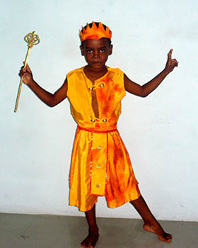 Bush Hall Masqueraders - Golden Rays of Hope Girls' Costume